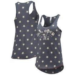Women's 2022 U.S. Open Alternative Apparel Navy Eco Tri-Blend Tank Top