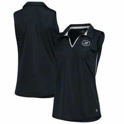 Women's 2022 U.S. Open Bette And Court Navy Allegro Sleeveless Polo