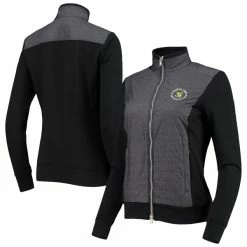Women's 2022 U.S. Open Fairway & Greene Black Augusta Full-Zip Jacket
