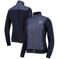 Women's 2022 U.S. Open Fairway & Greene Navy Augusta Full-Zip Jacket