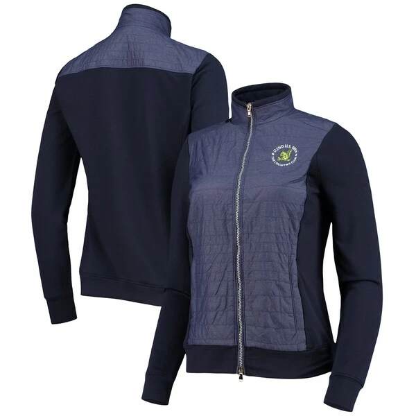 Women's 2022 U.S. Open Fairway & Greene Navy Augusta Full-Zip Jacket