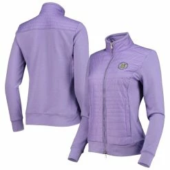 Women's 2022 U.S. Open Fairway & Greene Purple Augusta Full-Zip Jacket