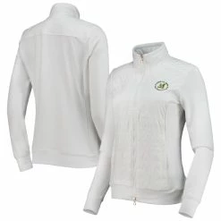 Women's 2022 U.S. Open Fairway & Greene White Augusta Full-Zip Jacket