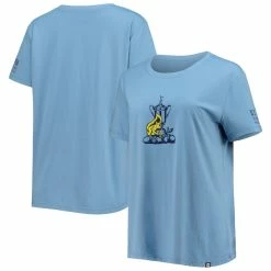 Women's 2022 U.S. Open FootJoy Light Blue Limited-Edition Squirrel T-Shirt