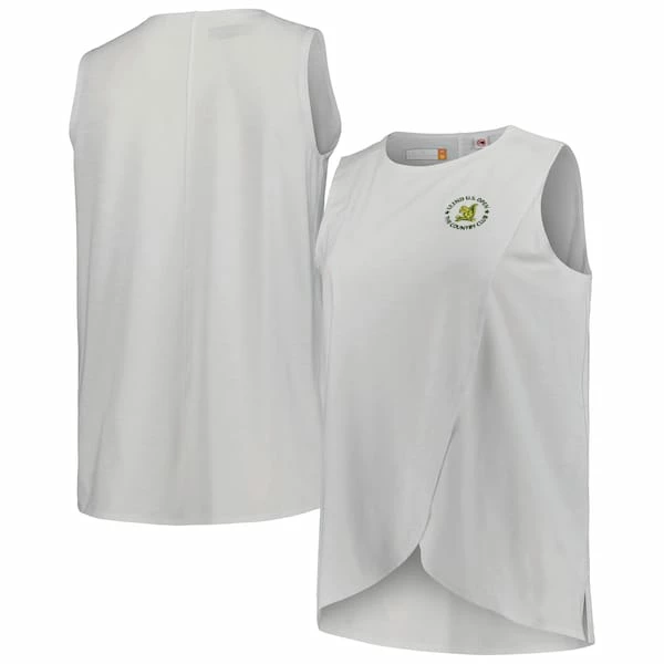 Women's 2022 U.S. Open MagnaReady White Adaptive Tank Top With Magnetic Closures - Image 2