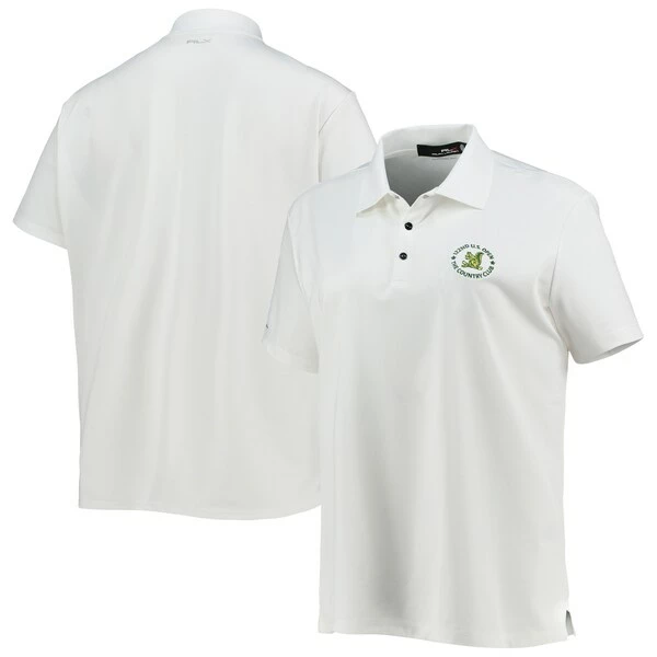 Women's 2022 U.S. Open Polo Ralph Lauren White Performance Pique Val Polo