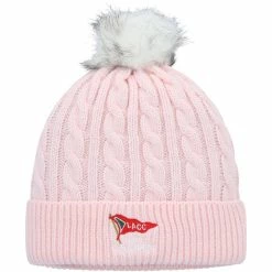 Women's 2023 U.S. Open Ahead Pink Pomfret Cuffed Knit Hat With Pom