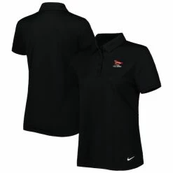 Women's 2023 U.S. Open Nike Black Logo Victory Performance Polo