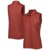 Women's 2023 U.S. Open Nike Maroon Victory Performance Sleeveless Polo