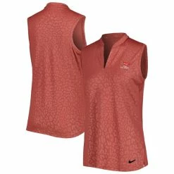 Women's 2023 U.S. Open Nike Maroon Victory Sleeveless Polo