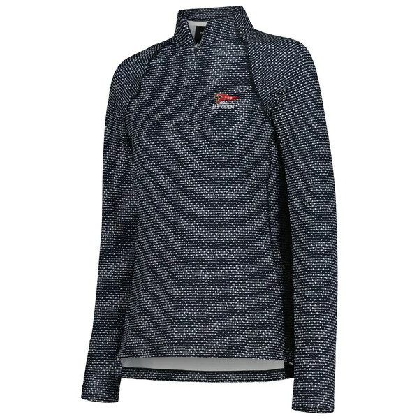 Women's 2023 U.S. Open Peter Millar Black Perth Raglan Quarter-Zip Jacket - Image 3