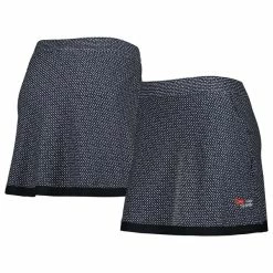 Women's 2023 U.S. Open Peter Millar Black Sally Trim Skort