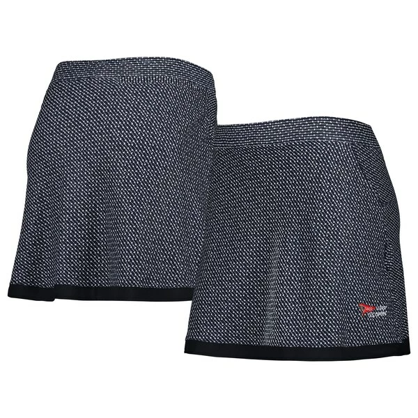 Women's 2023 U.S. Open Peter Millar Black Sally Trim Skort