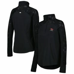 Women's 2023 U.S. Open Under Armour Black Zinger Quarter-Zip Jacket
